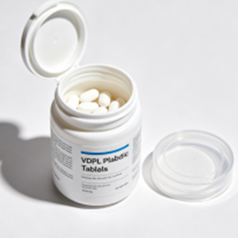 50ml 100ml ラウンド HDPE 薬の丸薬の空のプラスチック ボトル